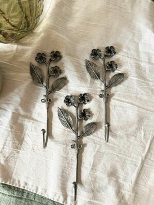 PERCHERO FLOR X2