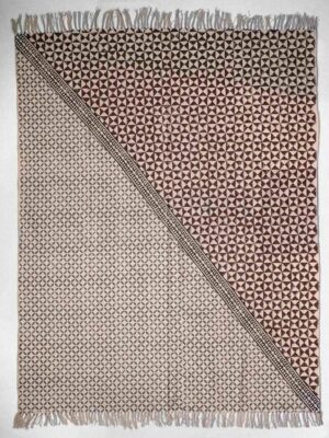 ALFOMBRA BORDO 180X220 CM