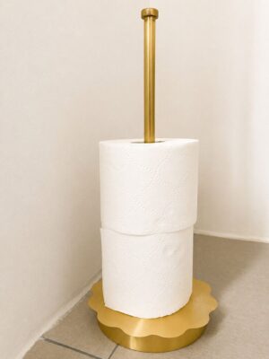 PORTA ROLLO FLOR ORO MATE