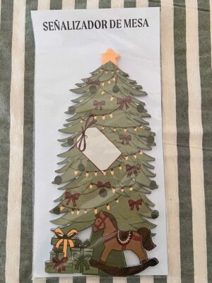 SEÑALIZADOR DE MESA ARBOL