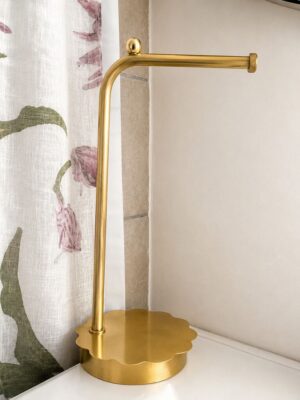 TOALLERO FLOR ORO MATE